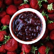 Summer Love: Easy Balsamic Strawberry Sauce and No-Pectin Balsamic Strawberry Jam Recipe