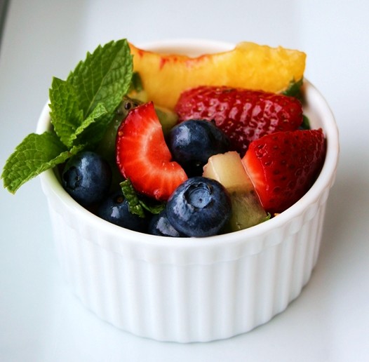 Honey Lime Fruit Salad Recipe - Cafe Delites