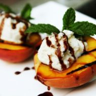 Recipe: Grilled Peaches with Ricotta Cheese