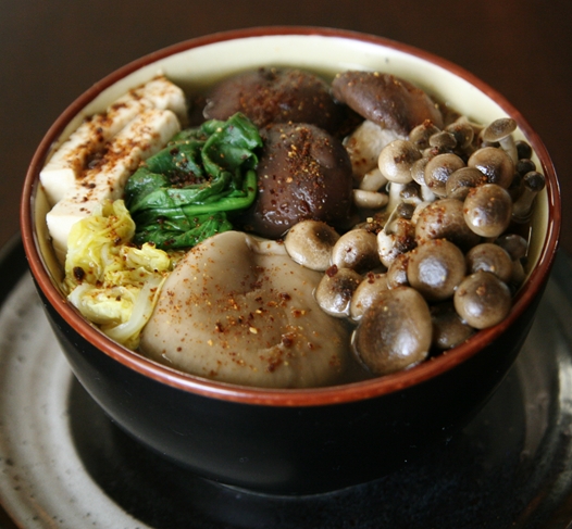 Japanese Mushroom Hot Pot Recipe Nabe Recipes Udon