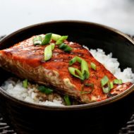 {Simple & Wonderful} Grilled Salmon Teriyaki