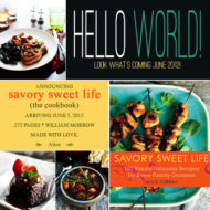 Exciting News – Savory Sweet Life Cookbook!
