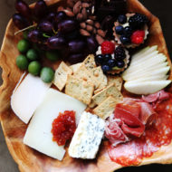 After the Kids Go to Bed – Date Night Happy Hour at Home – Wine and Cheese Platter