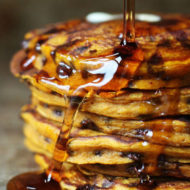 The Heart Wants What The Heart Wants: Pumpkin Chocolate Chip Pancakes