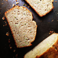 Sweet Zucchini Bread Loaf