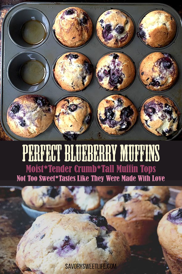 The Very Best Homemade Blueberry Muffins That Taste Like Love