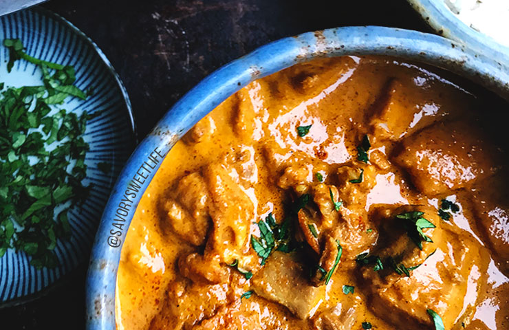 restaurant style indian butter chicken