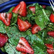 Strawberry and Spinach Salad Recipe